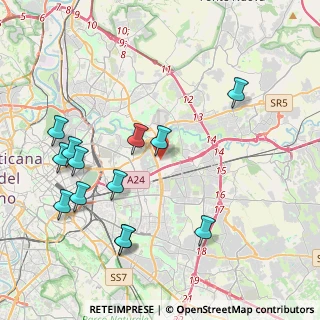 Mappa Via Edoardo D'Onofrio, 00155 Roma RM, Italia (4.83385)