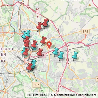 Mappa Via Edoardo D'Onofrio, 00155 Roma RM, Italia (4.103)