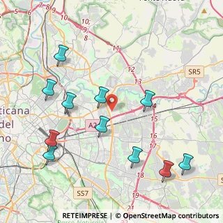 Mappa Via Edoardo D'Onofrio, 00155 Roma RM, Italia (4.91364)