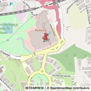Mappa Via Collatina, 858, 00132 Labico, Roma (Lazio)