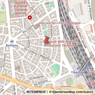 Mappa Via dei Foscari, 7, 00162 Roma, Roma (Lazio)
