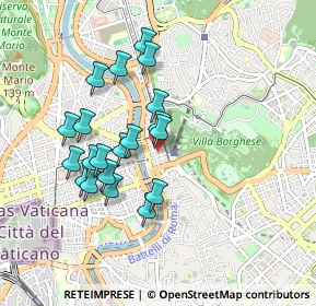Mappa Via Vico Giovanni Battista, 00196 Roma RM, Italia (0.869)