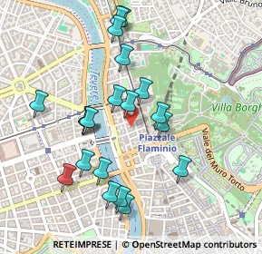 Mappa Via Cesare Beccaria, 00196 Roma RM, Italia (0.492)