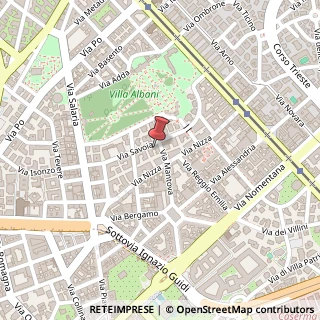 Mappa Via Savoia, 78, 00198 Roma, Roma (Lazio)