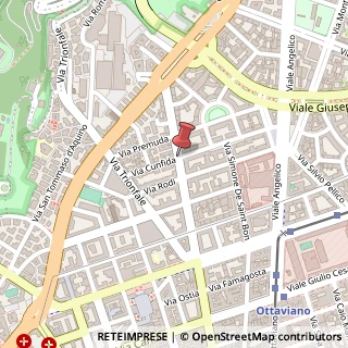 Mappa Via della Giuliana,  52, 00195 Roma, Roma (Lazio)