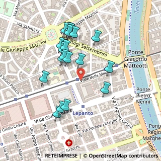 Mappa Via Edoardo Fabbri, 00195 Roma RM, Italia (0.245)