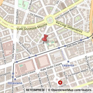 Mappa Via Angelo Brofferio, 7, 00195 Roma, Roma (Lazio)