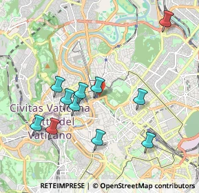 Mappa Viale Giorgio Washington, 00197 Roma RM, Italia (2.05909)