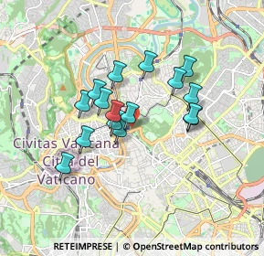 Mappa Viale Giorgio Washington, 00197 Roma RM, Italia (1.435)