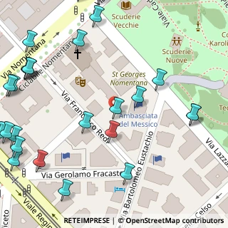 Mappa Via Francesco Redi, 00161 Roma RM, Italia (0.08462)