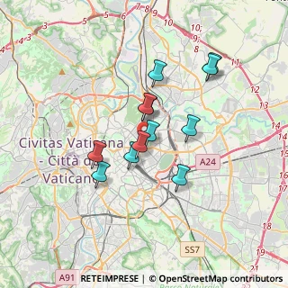 Mappa Via Francesco Redi, 00161 Roma RM, Italia (2.9275)