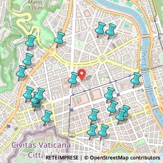 Mappa Via Silvio Pellico, 00195 Roma RM, Italia (0.7125)