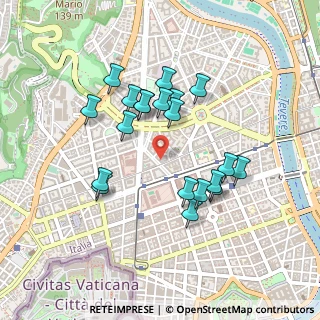 Mappa Via Silvio Pellico, 00195 Roma RM, Italia (0.4295)