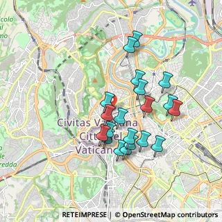 Mappa Via Gioacchino Gesmundo, 00195 Roma RM, Italia (1.7235)