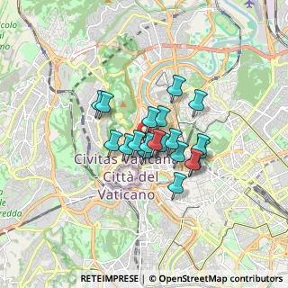 Mappa Via Silvio Pellico, 00195 Roma RM, Italia (1.182)
