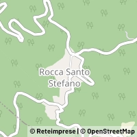 지도 Rocca Santo Stefano