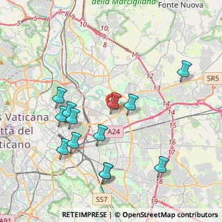 Mappa Pietralata- Tondi, 00158 Roma RM, Italia (4.40615)