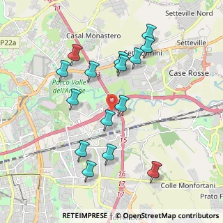 Mappa Via Pescomaggiore, 00100 Roma RM, Italia (2.06067)