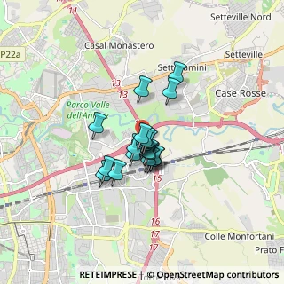 Mappa Via Pescomaggiore, 00100 Roma RM, Italia (1.064)