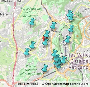 Mappa Via dei Barbarigo, 00168 Roma RM, Italia (2.03059)
