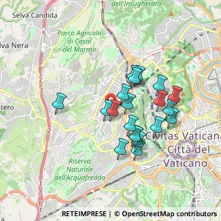 Mappa Via dei Barbarigo, 00168 Roma RM, Italia (1.639)