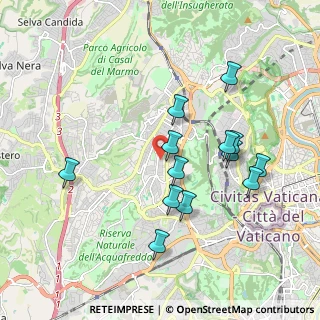 Mappa Via dei Barbarigo, 00168 Roma RM, Italia (1.92923)