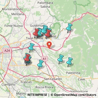Mappa Via del Casale Mancini, 00132 San Vittorino RM, Italia (7.22778)