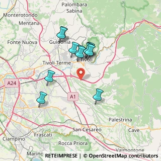 Mappa Via del Casale Mancini, 00132 San Vittorino RM, Italia (6.58417)
