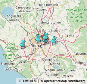 Mappa Via del Peperino, 00158 Roma RM, Italia (45.239)