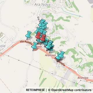 Mappa Via Guspini, 00050 Fiumicino RM, Italia (0.27778)