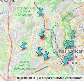 Mappa Ospedale Cristo Re, 00168 Roma RM, Italia (2.26077)