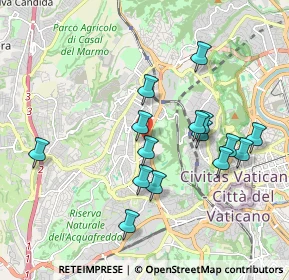 Mappa Ospedale Cristo Re, 00168 Roma RM, Italia (1.92467)