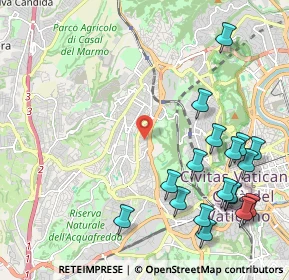 Mappa Ospedale Cristo Re, 00168 Roma RM, Italia (2.78333)