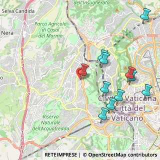 Mappa Ospedale Cristo Re, 00168 Roma RM, Italia (2.40273)