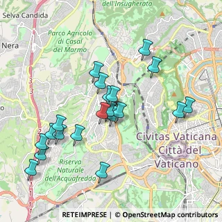 Mappa Ospedale Cristo Re, 00168 Roma RM, Italia (2.012)