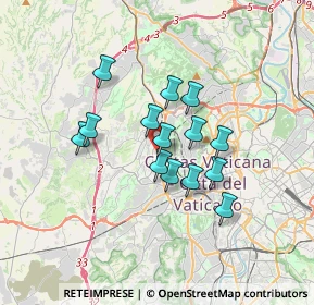 Mappa Ospedale Cristo Re, 00168 Roma RM, Italia (2.73786)