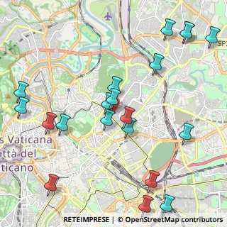 Mappa Via Ombrone, 00198 Roma RM, Italia (2.7355)