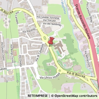 Mappa Via di Boccea, 589, 00166 Roma, Roma (Lazio)