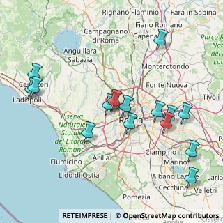 Mappa Via Guido Calcagnini, 00168 Roma RM, Italia (18.40533)