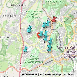 Mappa Via Guido Calcagnini, 00168 Roma RM, Italia (1.44833)