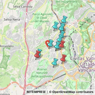 Mappa Via Guido Calcagnini, 00168 Roma RM, Italia (1.48643)