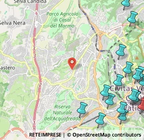 Mappa Via Guido Calcagnini, 00168 Roma RM, Italia (3.701)