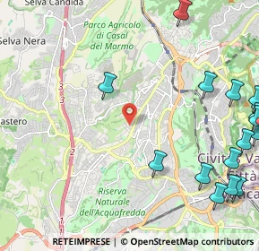 Mappa Via Guido Calcagnini, 00168 Roma RM, Italia (3.523)