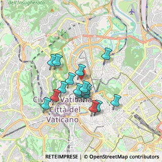 Mappa Via Podgora, 00195 Roma RM, Italia (1.5325)