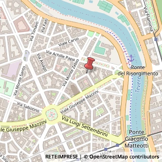 Mappa Via Pasubio,  4, 00195 Roma, Roma (Lazio)