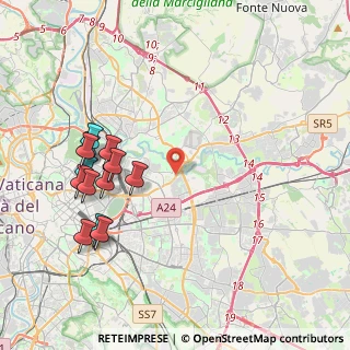 Mappa Via Pescosolido, 00158 Roma RM, Italia (4.72)