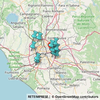 Mappa Via Pescosolido, 00158 Roma RM, Italia (8.29636)