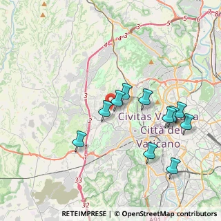 Mappa Via Cristoforo Numai, 00168 Roma RM, Italia (4.00091)