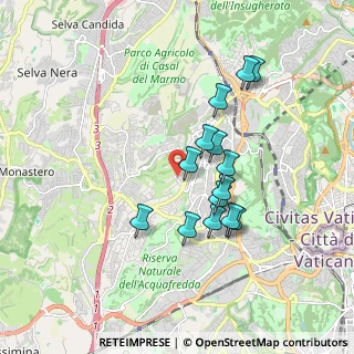 Mappa Via Cristoforo Numai, 00168 Roma RM, Italia (1.62714)