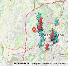 Mappa Via Cristoforo Numai, 00168 Roma RM, Italia (3.673)